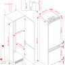 Встраиваемый холодильник Teka RBF 77360 FI Встраиваемый холодильник Teka RBF 77360 FI