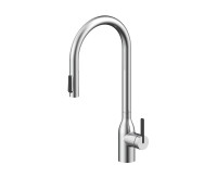 Смеситель Paulmark Iniversal Un213880-BS (стальной/нержавеющая сталь)