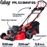 Газонокосилка FUBAG FPL 53 SMVF ES 46290 Газонокосилка FUBAG FPL 53 SMVF ES 46290