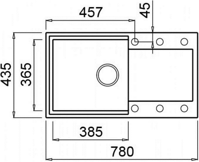 Кухонная мойка Elleci Easy 290 M79 Aluminium Кухонная мойка Elleci Easy 290 M79 Aluminium