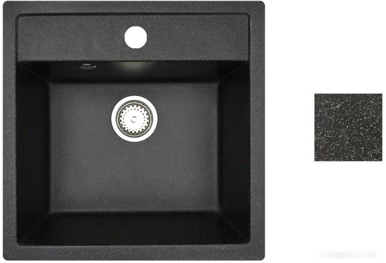 Кухонная мойка БелЭворс Rio + смеситель W74004-2 + дозатор L405F (черный) Кухонная мойка БелЭворс Rio + смеситель W74004-2 + дозатор L405F (черный)