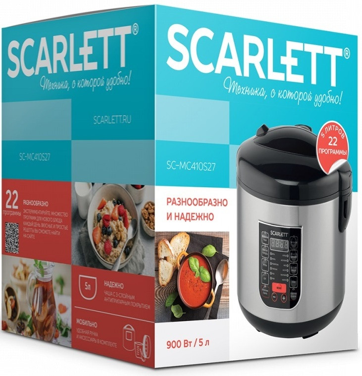 Мультиварка Scarlett SC-MC410S27 Мультиварка Scarlett SC-MC410S27