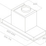 Вытяжка Elica Hidden 2.0 @ IX/A/60 PRF0164340