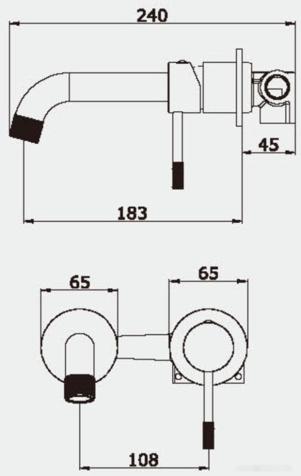 Смеситель Vieir V403513-G