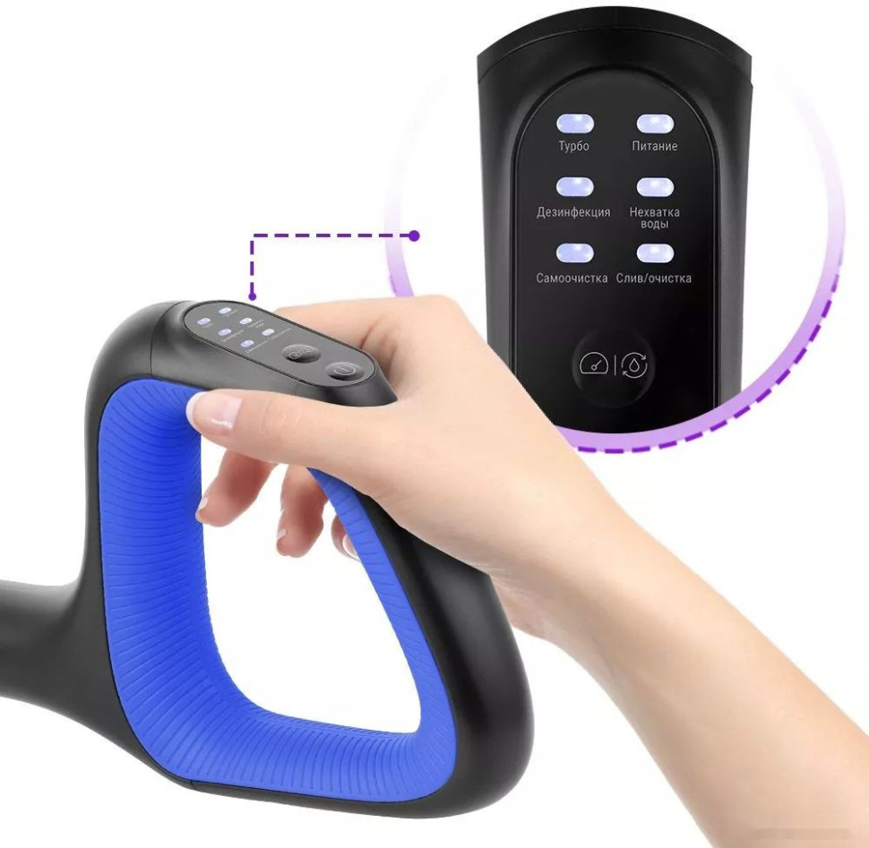 Вертикальный пылесос с влажной уборкой Kitfort KT-5238-2 Вертикальный пылесос с влажной уборкой Kitfort KT-5238-2