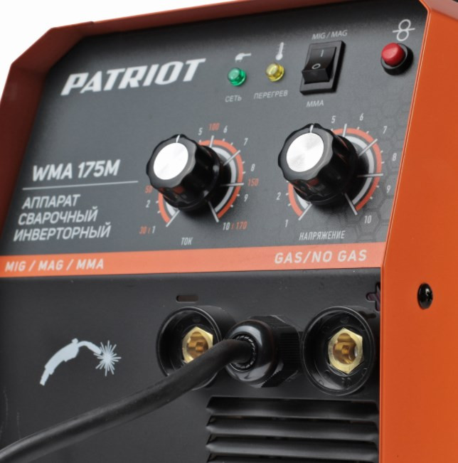 Сварочный инвертор Patriot WMA 175 M Сварочный инвертор Patriot WMA 175 M