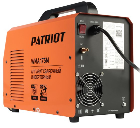 Сварочный инвертор Patriot WMA 175 M Сварочный инвертор Patriot WMA 175 M