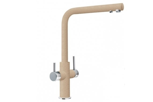 Смеситель Franke Neptune Clear Water (бежевый/хром)