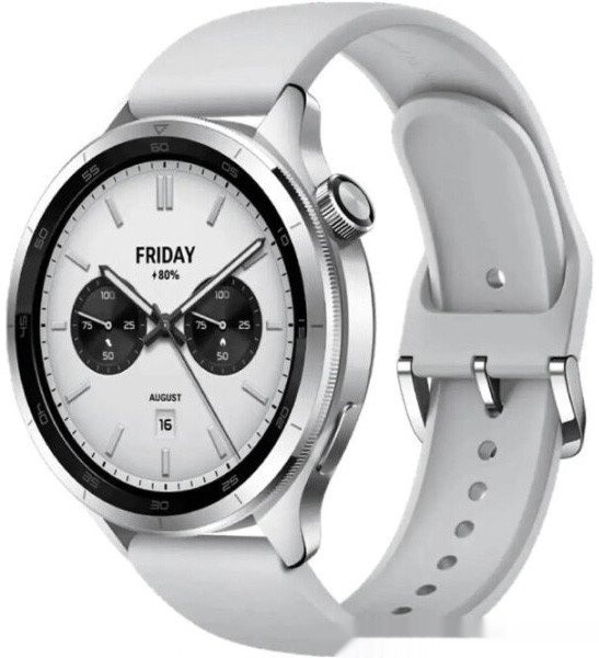 Умные часы Xiaomi Watch S4 (серебристый, международная версия)