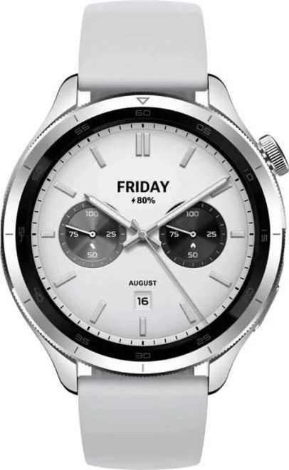 Умные часы Xiaomi Watch S4 (серебристый, международная версия)