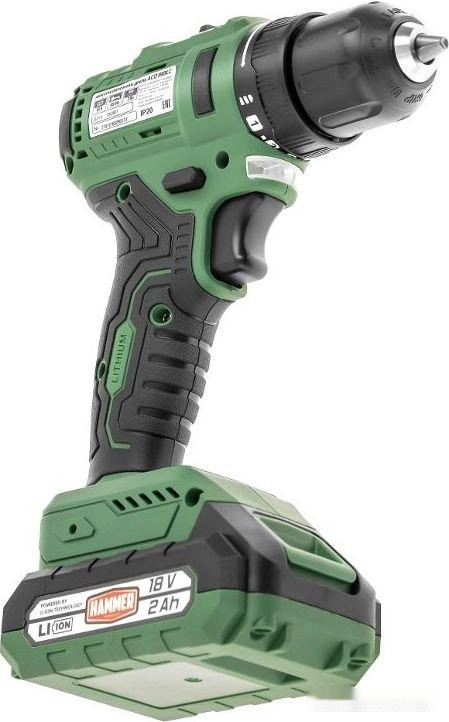 Дрель-шуруповерт Hammer ACD18BLC (с 2-мя АКБ, кейс)