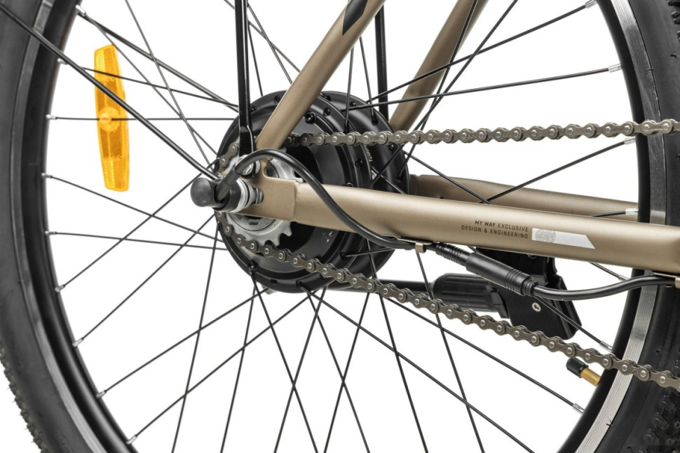 Электровелосипед MyWay Let 250 26 (бронзовый) Электровелосипед MyWay Let 250 26 (бронзовый)