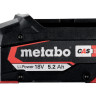 Аккумулятор для инструмента Metabo 625028000 (18В/5.2 Ah) Аккумулятор для инструмента Metabo 625028000 (18В/5.2 Ah)