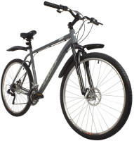 Велосипед Foxx Aztec D 29 (20, серый, 2022)