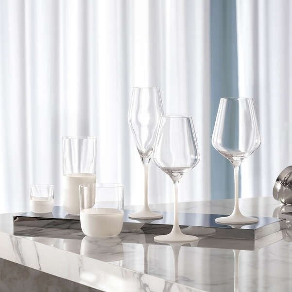 Набор бокалов для воды и напитков Villeroy & Boch Manufacture Rock Blanc 11-3799-8250 (4шт) Набор бокалов для воды и напитков Villeroy & Boch Manufacture Rock Blanc 11-3799-8250 (4шт)
