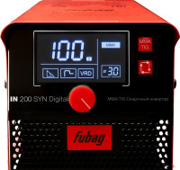 Сварочный инвертор FUBAG IN 180 SYN Digital 41387
