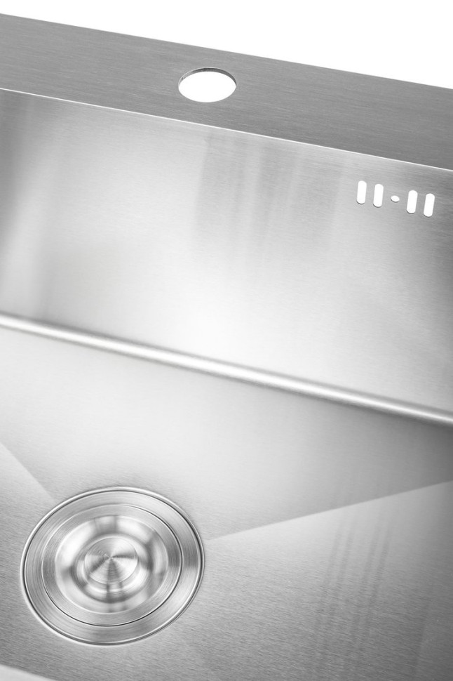 Кухонная мойка Saniteco 6045 + Spike F9S07000 (хром, с сифоном, дозатором и коландером) Кухонная мойка Saniteco 6045 + Spike F9S07000 (хром, с сифоном, дозатором и коландером)