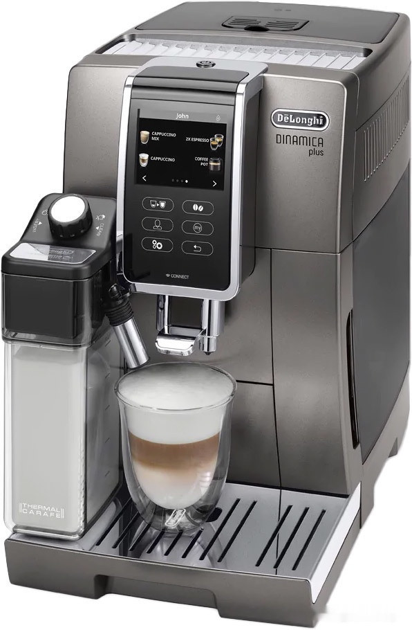 Эспрессо кофемашина Delonghi Dinamica Plus ECAM 370.95.T