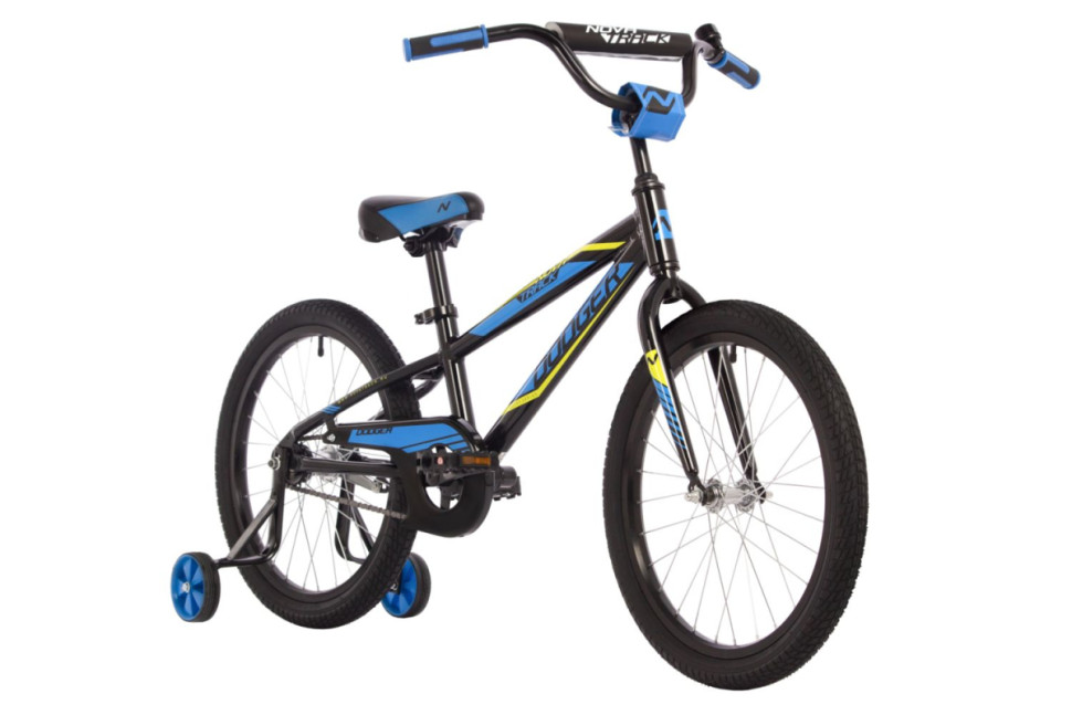 Детский велосипед Novatrack Dodger 20 (черный, 2024) Детский велосипед Novatrack Dodger 20 (черный, 2024)