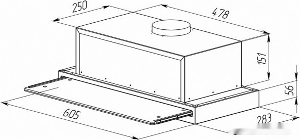 Вытяжка Zigmund & Shtain K 015.6 W