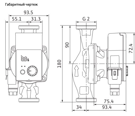 Циркуляционный насос Wilo Yonos Pico 30/1-4 [4215519]