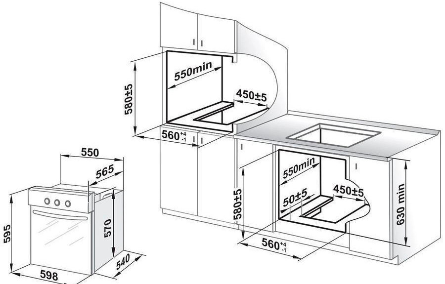 Духовой шкаф Gefest DA 622-05 BS (382308)