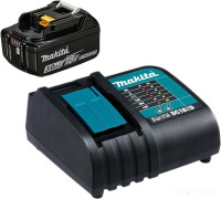 Аккумулятор для инструмента Makita DC18SD + BL1830B (18В/3.0 Ah + 7.2-18В)