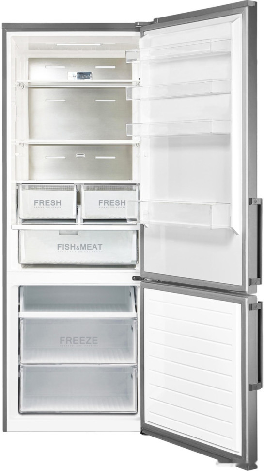 Холодильник Hyundai CC4553F (нержавеющая сталь) Холодильник Hyundai CC4553F (нержавеющая сталь)