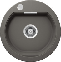 Кухонная мойка Schock Calypso 45 серебристый камень