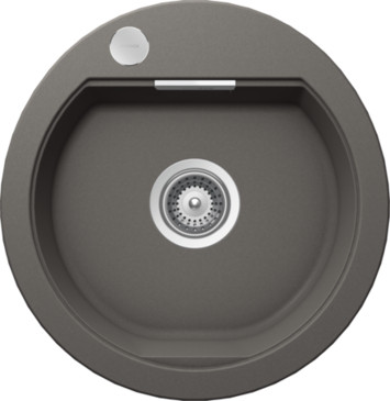 Кухонная мойка Schock Calypso 45 серебристый камень