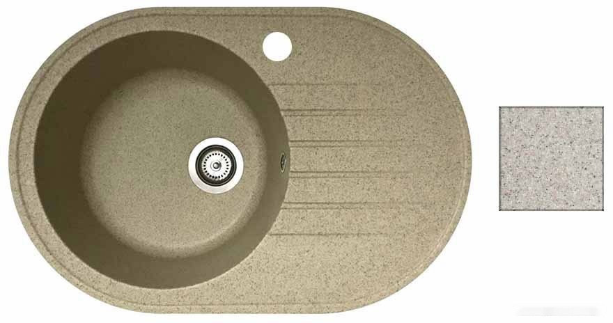 Кухонная мойка БелЭворс Rondo L (темно-бежевый)