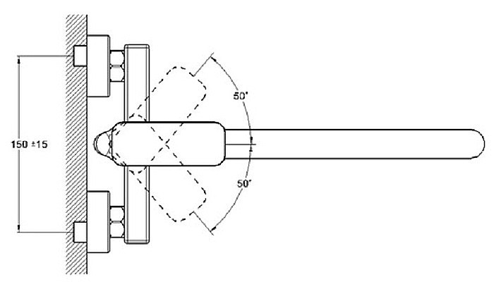 Смеситель G.Lauf NEB7-A123KH