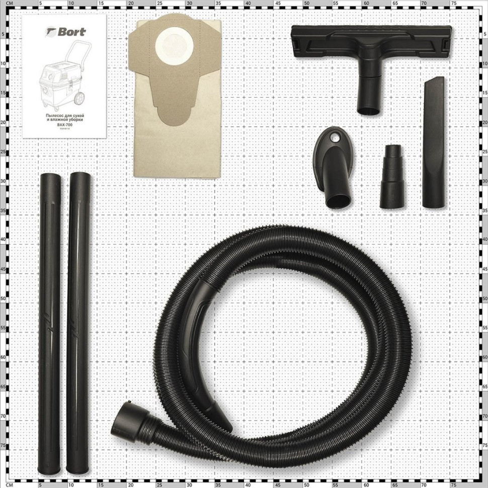 Промышленный пылесос BORT BAX-700