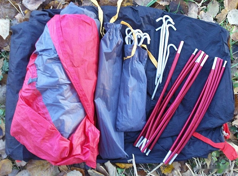 Палатка Tramp Bike 2 V2 (серый) Палатка Tramp Bike 2 V2 (серый)