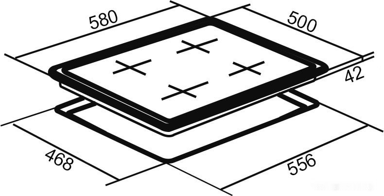 Варочная панель Ore LGA60