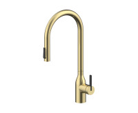 Смеситель Paulmark Iniversal Un213880-SBG (золото/светлое брашированное золото)