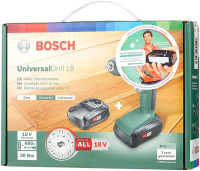 Аккумуляторная дрель-шуруповерт Bosch UniversalDrill 18V