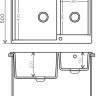 Кухонная мойка Polygran Brig-772 (песочный 302)