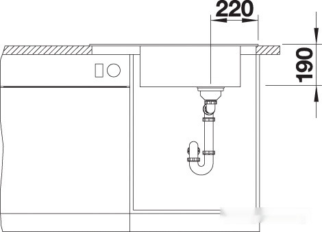 Кухонная мойка Blanco Elon XL 6 S 524844 (антрацит)