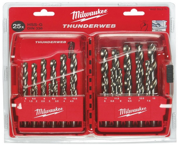 Набор сверл Milwaukee HSSG Набор сверл Milwaukee HSSG