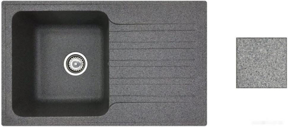 Кухонная мойка БелЭворс Styl L + смеситель W74004-9 + дозатор L405-1 (серый/сатин) Кухонная мойка БелЭворс Styl L + смеситель W74004-9 + дозатор L405-1 (серый/сатин)