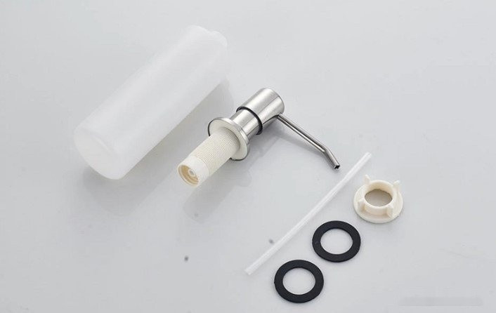 Кухонная мойка БелЭворс Styl L + смеситель W74004-9 + дозатор L405-1 (серый/сатин) Кухонная мойка БелЭворс Styl L + смеситель W74004-9 + дозатор L405-1 (серый/сатин)