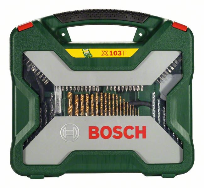 Универсальный набор Bosch Titanium 103 предмета