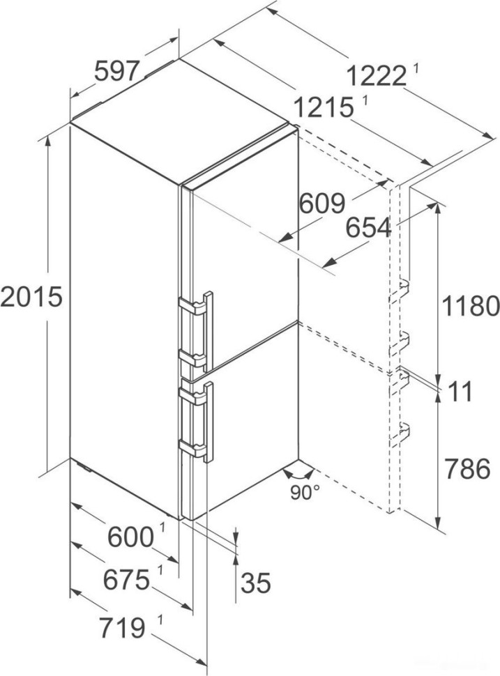 Холодильник Liebherr CNd 5753 Prime NoFrost