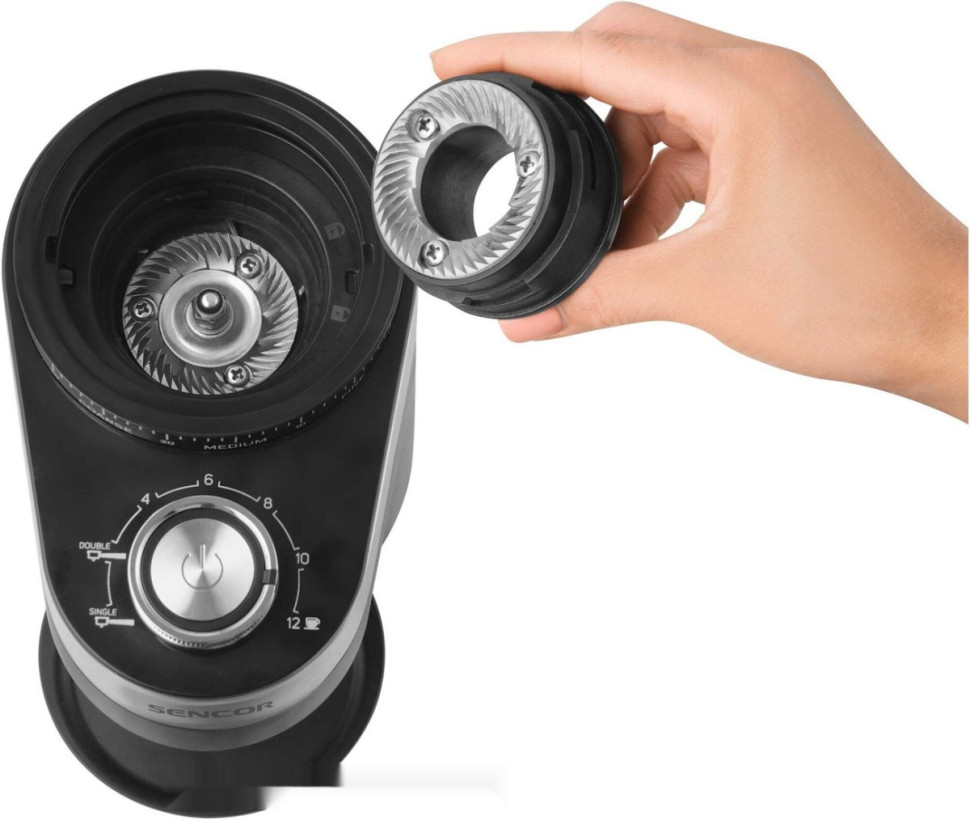 Кофемолка Sencor SCG 5060BK