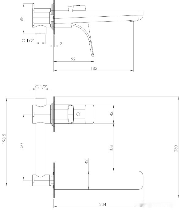 Смеситель Deante Hiacynt BQH A54L Смеситель Deante Hiacynt BQH A54L