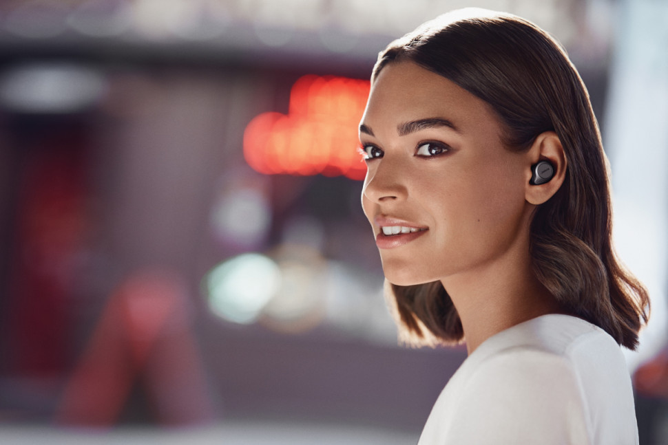 Наушники Jabra Elite 75t (титановый) Наушники Jabra Elite 75t (титановый)