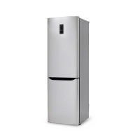 Холодильник с морозильником Artel HD 455RWENE (серебристый)