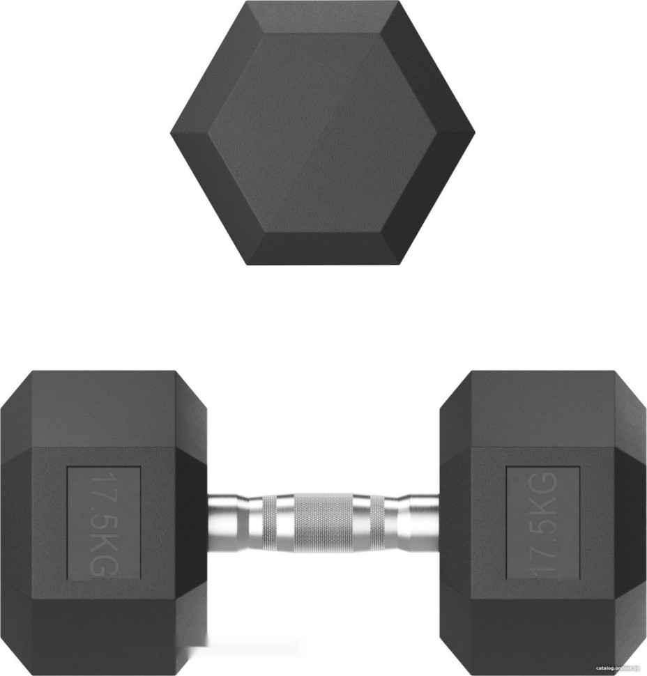 Гантель UnixFit DBHEX17.5 17.5 кг Гантель UnixFit DBHEX17.5 17.5 кг