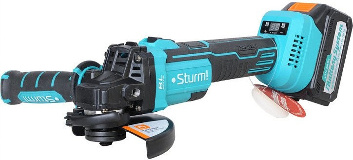 Угловая шлифмашина Sturm CAG1812E (с 1-им АКБ) Угловая шлифмашина Sturm CAG1812E (с 1-им АКБ)